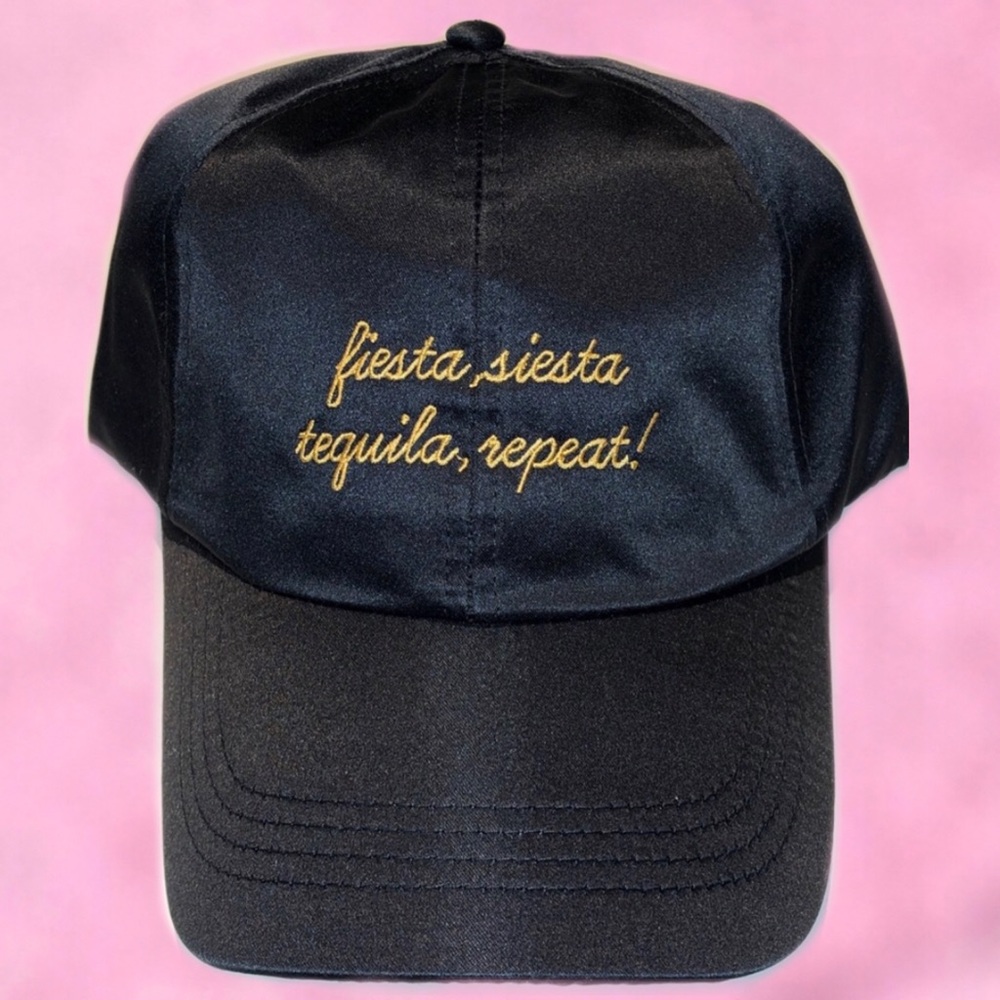 NEW!! FIESTA, SIESTA, TEQUILA, REPEAT!Baseball Cap